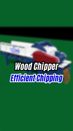 High Capacity Wood Chipper for Efficient Crushing