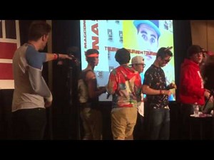 Magcon Boys Being Silly On Stage (Magcon Day 1 In San Francisco)