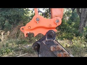 ⚙️👨‍🔧🫢🥵Tata Hitachi Quick Coupler Operation🔥🥰