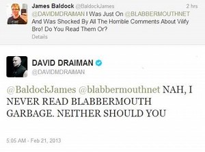 DISTURBED Frontman's DEVICE: 'Vilify' Video Released