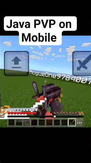 Minecraft Java PVP on 2GB Ram #minecraft #youtubeshorts #gamingreels