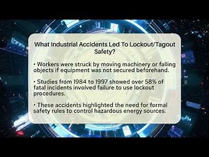 What Industrial Accidents Led To Lockout/Tagout Safety? - Industrial Tech Insights