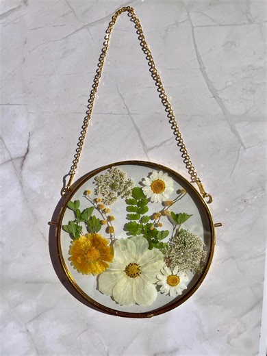 Pressed Flower Frame: Botanical Floral Wall Decor - Etsy