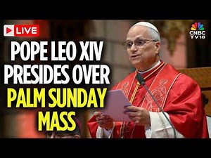 Vatican LIVE: Celebration of Palm Sunday Holy Service from St Peter's Square | Pope Leo | N18G