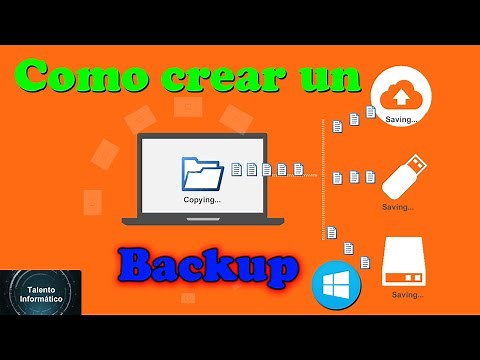 Como crear o hacer un Backup o copia de seguridad en Windows 10 de mi PC. Como hacer un backup