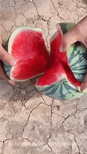 No knife? Use just one finger to teach you how to make a watermelon explode!