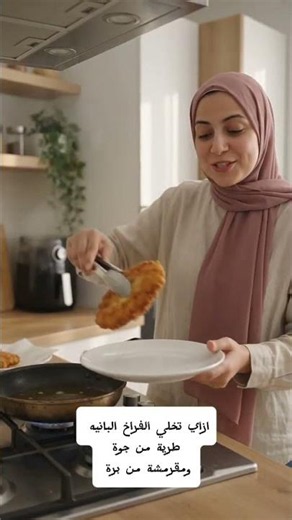 How to Make Breaded Chicken Tender Inside and Crispy Outside #EgyptianKitchen #CookingTips