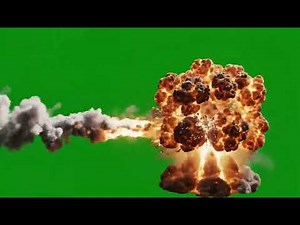 Epic Cinematic Missile and Explosion Green Screen VFX for Intense Action Scenes