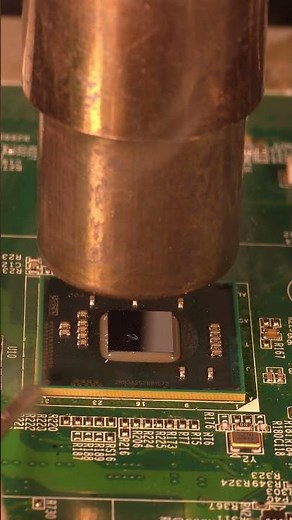 How to reflow a BGA chip