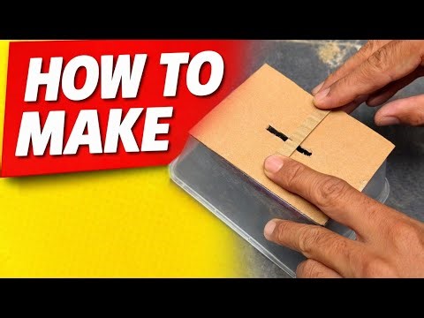 Amazing DIY Project Using Plastic Box & Cardboard | Easy Home Made Idea