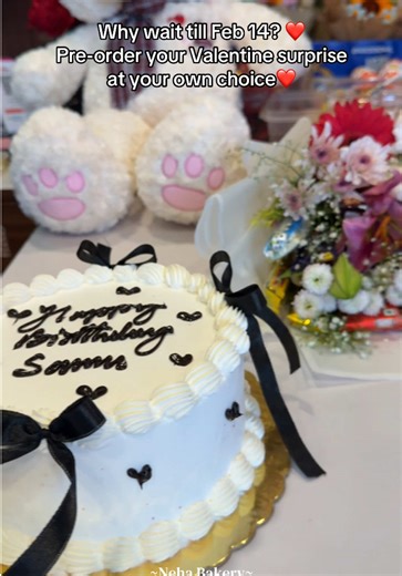 Pre-Order Your Valentine Surprise at Neha Bakery