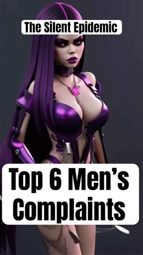 Top 6 Men’s Complaints. Men’s Mental Health & Unheard Cries. #Slowpoisondrip