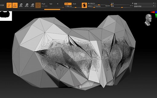 ZB的Sculptris pro模式优化了用法