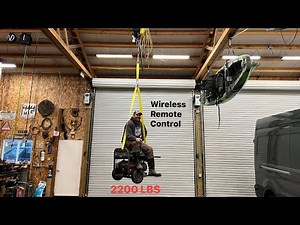 DIY Overhead Shop Crane Installation