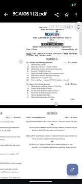 digital electronics BCA important questions Pepar invartis University