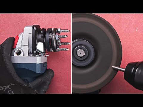 DIY Tools out of an Old Angle Grinder | Remake Project