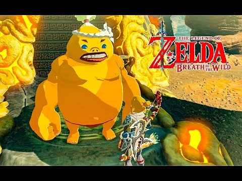 HOW TO DO THE GORON GUT CHECK CHALLENGE - GORAE TORR SHRINE QUEST - ZELDA BREATH OF THE WILD