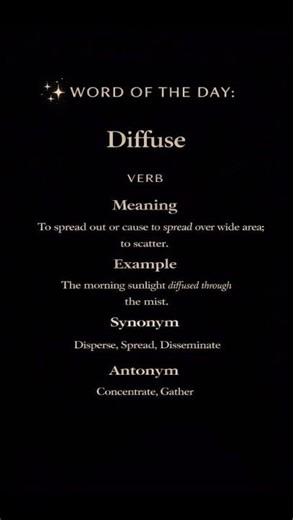 Diffuse Meaning 🔥 Most Important Exam Word | English Vocab” #vocabulary #english