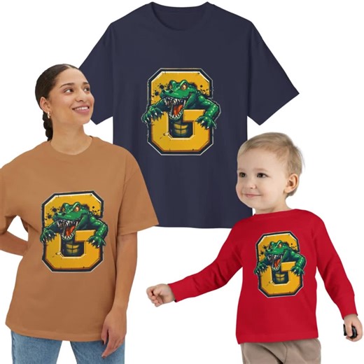 Gator G Letter Mascot PNG PDF | Roaring Gator Sports Logo | Cricut Sublimation T-shirt Design - Etsy
