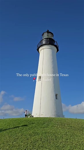 The only public lighthouse in Texas is in Port Isabel, and it’s such a fun stop for families and adventure lovers! 🌊✨ It’s a quick climb, just 75 steps   3 short ladders, but they’re a little steep, so only kiddos 5  can make the trek to the top. Once you're up there, the views of Port Isabel and South Padre Island are so worth it. 😍🌴 🎟️ Admission: • $5 Adults • $4 Military & Veterans • $3 Children If you’re exploring the SPI area, add this historic beauty to your list! #HistoricSite #Lighth
