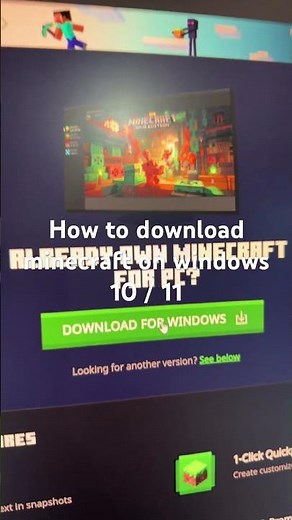 How to download minecraft on windows 10 / 11 - install minecraft Java edition