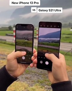 1.8M views · 13K reactions | Samsung Galaxy S21 Ultra Vs Apple iPhone 13 Pro cameras  | Tech by Amir | Facebook