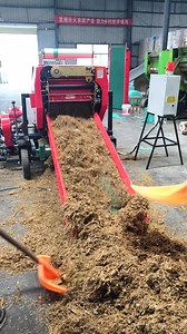 Simple Automatic Hay Baler Silage Machine.#backbone #farm #grass #hay | Backbone Machinery-Factory