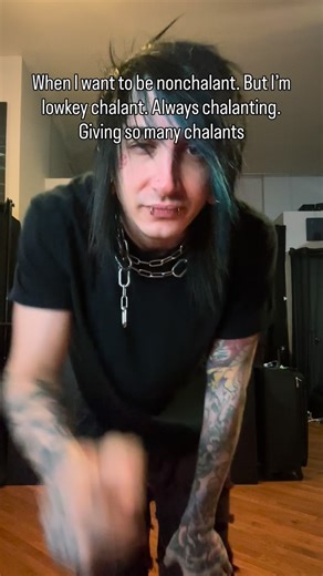 Zach Knight on Instagram: "Should I move my arms less or . . . . . . #fyp #altboy #guyswithtattoos #relatable #guyswithlonghair #emocore"