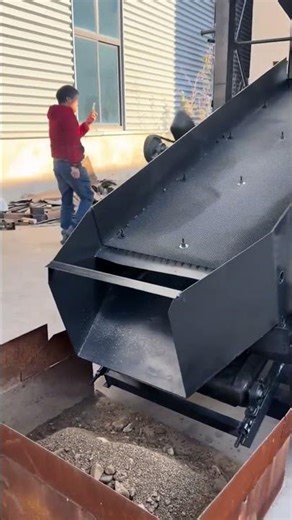 Powerful screening, vibrating screening machine makes work easier!