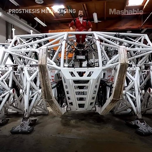This 15-foot tall robot can be controlled by the pilot's limbs. | Mashable