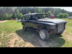 Dodge Durango demo derby build