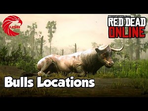 Bulls Locations rdr2 Online - Red Dead Online Bulls Location Guide