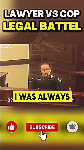 Lawyer DESTROYS Cop in Court | Legal Battle Gets INTENSE!