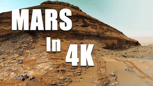 Curiosity Rover on Mars in 4K: True Colors, Dust Devils & Stunning Views of the Red Planet
