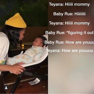 211K views · 10K reactions | Baby #RueRose  Is Already Trying To Talk. ♥️ #teyanataylor | Newborn Arrival | Facebook