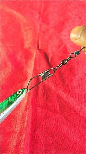 Easy Way to Connect Soft Plastic Lure with Snap Swivel #gtknot #fishing