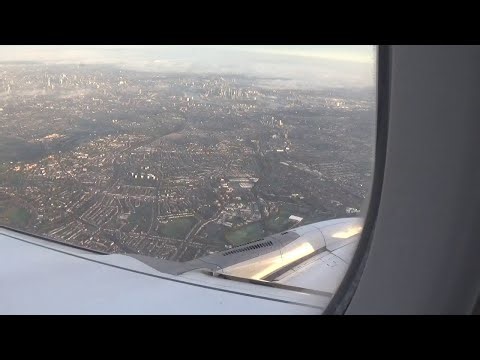 Plane Spotting 2025-My Arrival at London Heathrow on Lufthansa A320, Goods Views of London