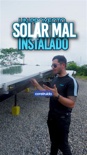 Cómo funciona la energía solar y señales de instalación mal construida