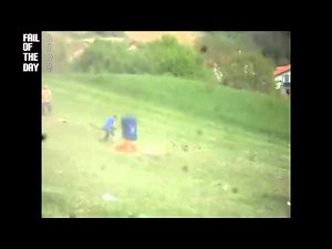 Flying, Exploding Barrels WIN or WEIRD?