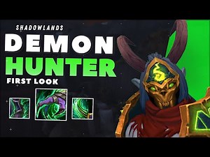 Shadowlands Alpha: HAVOC DEMON HUNTER First Look!
