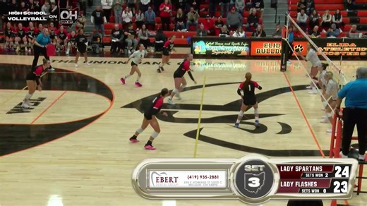 Two teams familiar to the Sweet 16 meet at the Elida Fieldhouse as Natalie Slone (235 Kills) and the Willard Lady Flashes (22-3) take on Kamryn Cocherl (471 Kills) and the defending D6 State Runner-Up Pleasant Lady Spartans (24-1) face off with a chance to be elite on the line. Join Travis Berardi & Chris Bleile on the call LIVE & FREE from Elida thanks to our amazing sponsors who you can support in the links below: Schaffer Danoff Chrysler Jeep Dodge facebook.com/SchafferDanhoffCDJ/ schafferdan