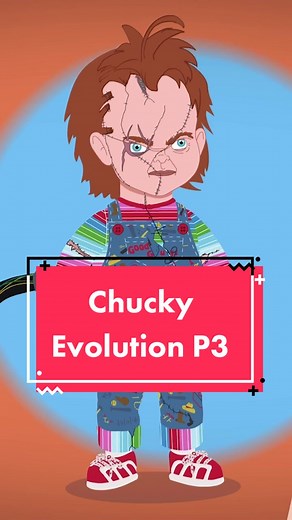 “I ALWAYS come back!” #chucky Evolution 3/5 #tellitanimated #animation #cartoon #horror #horrortok #childsplay #brideofchucky #charlesleeray #fypシ