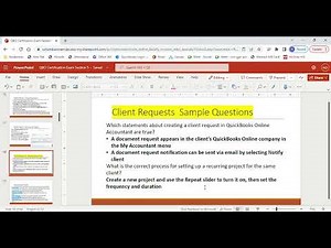 QuickBooks Online Certification Exam Section 5 2022-2023