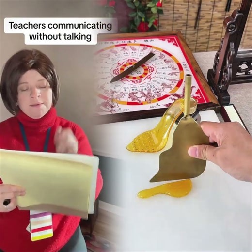 Teachers communicate without talking 👀 #teacher #schoollife
