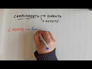 Complemento Directo y Complemento Agente