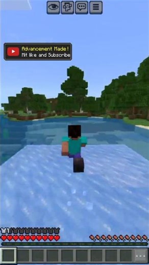 Run until I find Powdered Snow #shorts #minecraft #minecraftgameplay #gaming