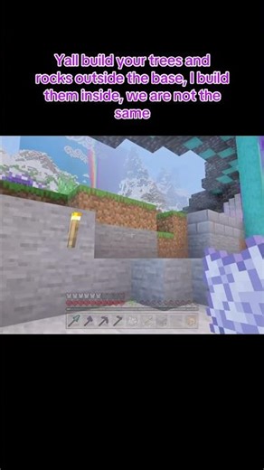 Bringing the outside inside and the inside outside #minecraft #minecraftbeauty #minecraftart