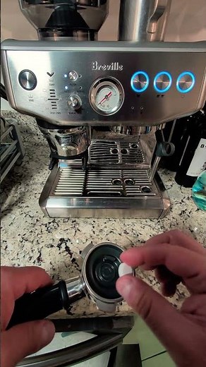 Cleaning cycle for the Breville Barista Express
