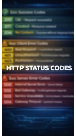 Day 9 Master AWS & DEVOPS | HTTP Status Codes You MUST Know 🔥 (2xx, 4xx, 5xx) #aws #devops