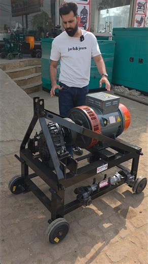 30kva Kirloskar Pto Generator | PTO Tractor Generator | Chadha Generators #shorts #pto #generator